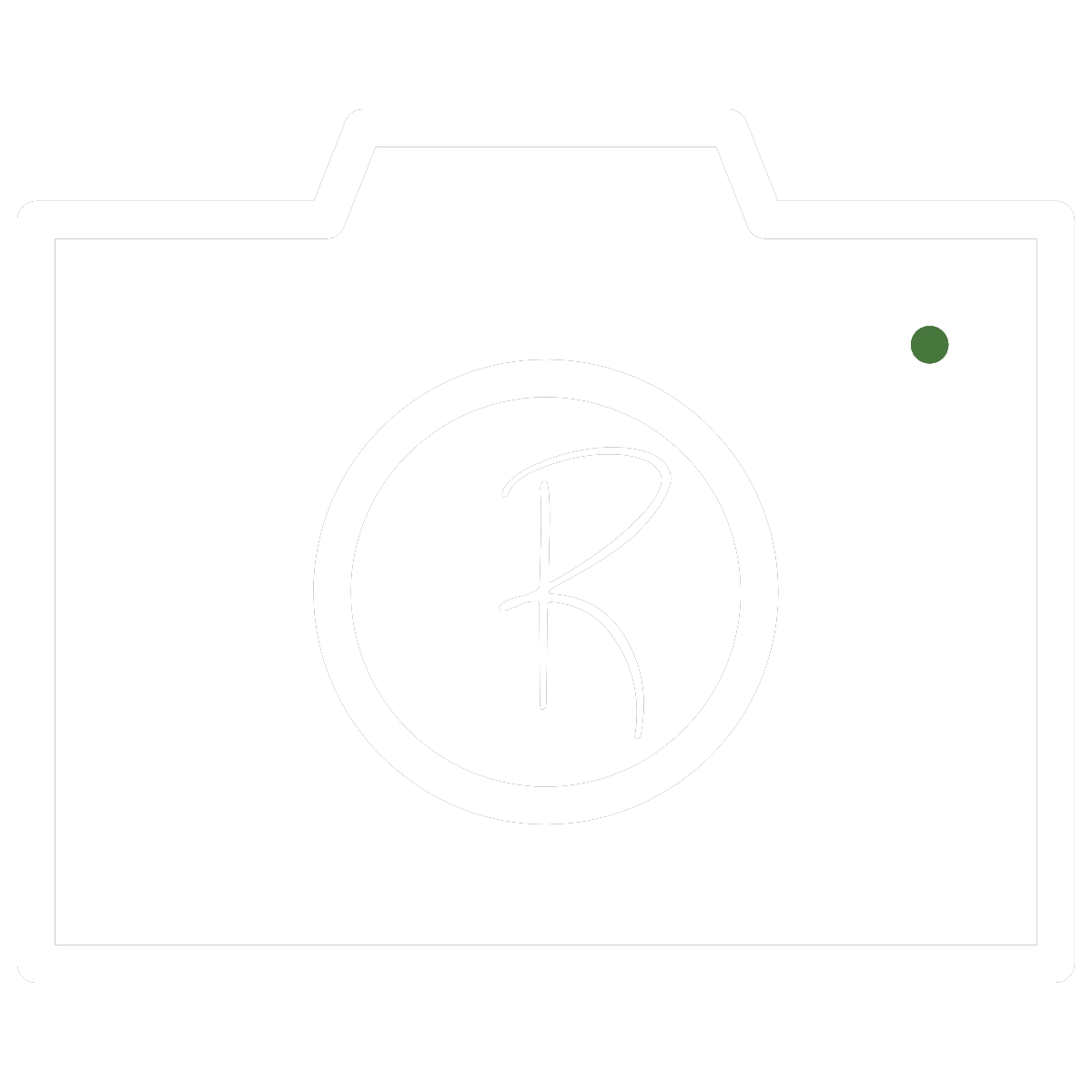 Logo komplett Fotografie RR Rainer Rössler hell