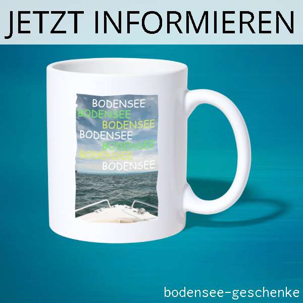 Tasse mit Bodensee Kunst. Jetzt informieren. bodensee-geschenke
