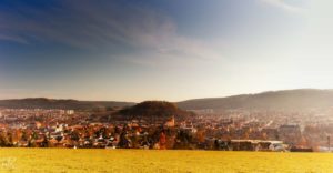 tuttlingen herbst himmel häuser stadt